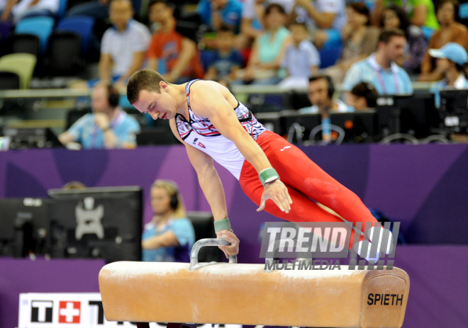 Bakı 2015: Azərbaycan gimnastı gümüş medal qazandı. Azərbaycan, 20 iyun 2015